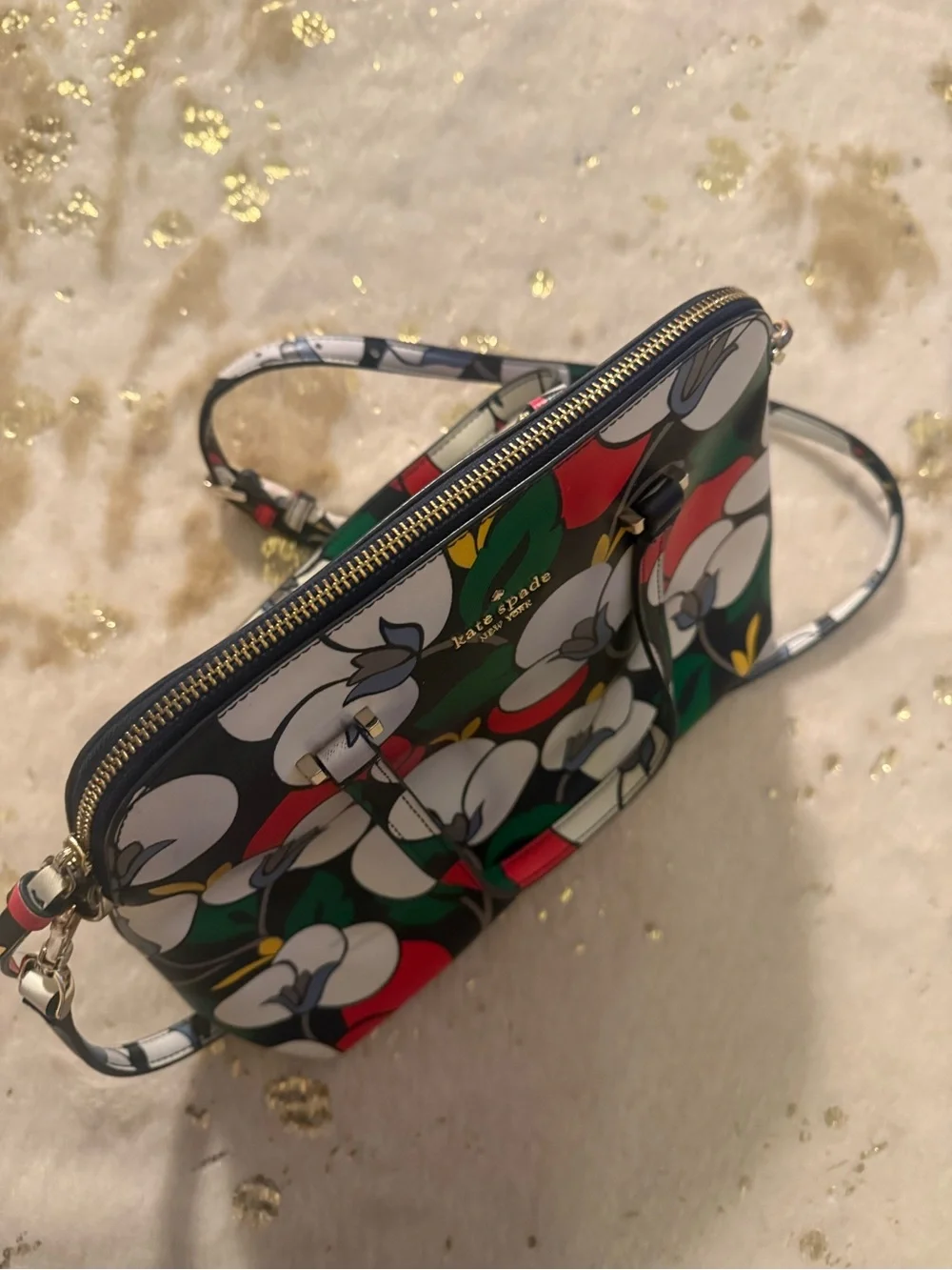 Kate Spade New York MAISE BREEZY FLORAL MEDIUM DOME SATCHEL